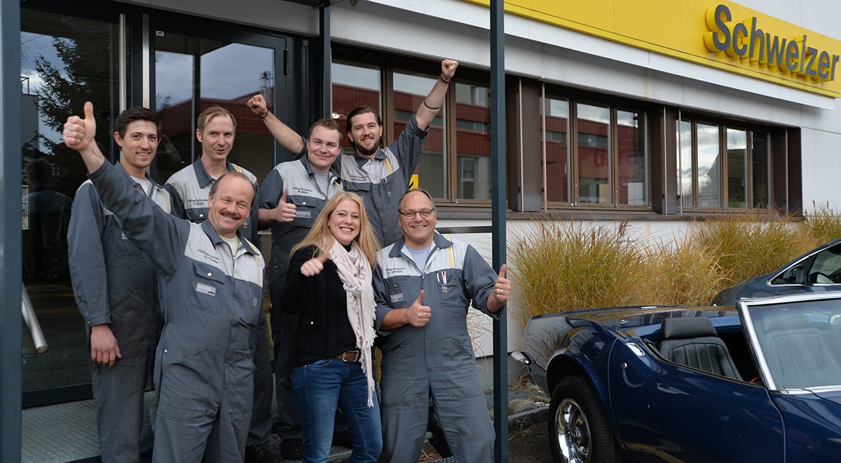 Das Team der Garage Schweizer Zumikon AG